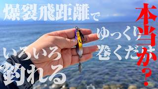爆飛び・巻くだけ・色々釣れるメタルジグ。本当か試してみた結果…