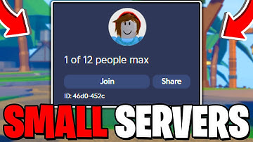 How To JOIN SMALL SERVERS In The Forge! (Free Private Servers In THe Forge) Roblox