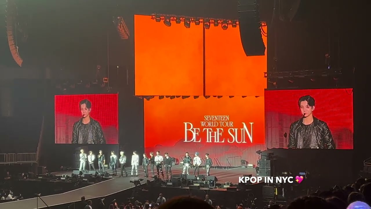 SEVENTEEN 세븐틴 BE THE SUN TOUR NEW YORK 2022.09.01: 2ND MENT PT 2 SVT Medley + CARAT Wave [fancam 직캠]