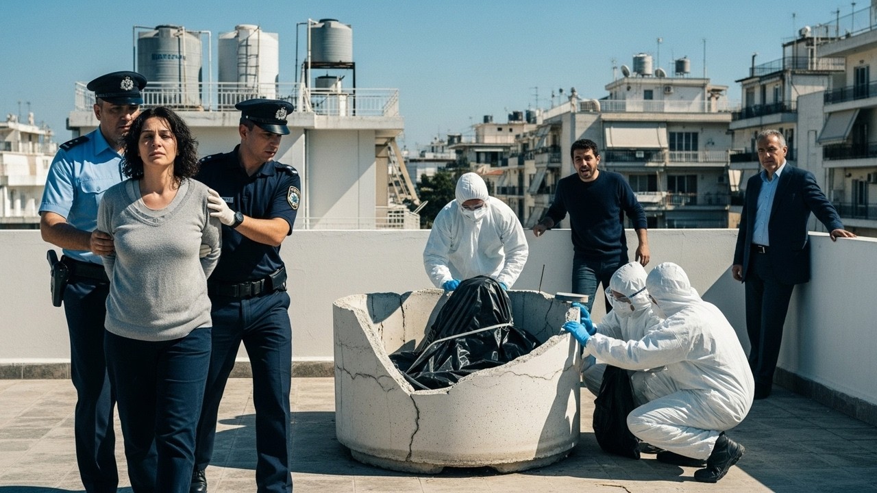 Ανατριχιαστικό:  Η σύζυγος που τσιμέντωσε τον άντρα της στην ταράτσα για έναν αρρωστημένο λόγο.