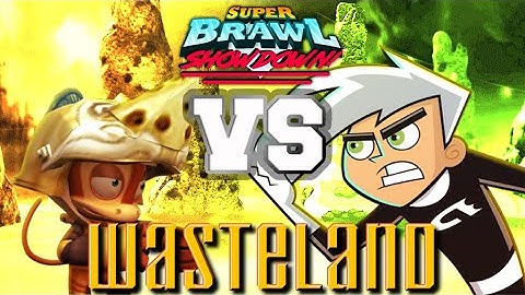 Monkey vs Danny Phantom II | Super Brawl Showdown v0.3.0b Full Match Gameplay