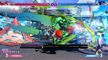 Blanka Drive Reversal Punish Combo - Street Fighter 6