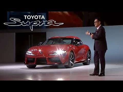 Toyota Supra World Premiere at the Detroit Auto Show