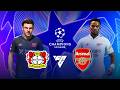Bayer Leverkusen 0-1 Arsenal | UEFA Champions League™ (EA FC Realistic Prediction)