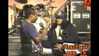 Aaliyah Back And Forth Live & Interview ( Very RARE)