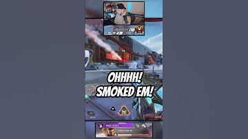 Oh! Smoked em! (literally) #apexlegends #apex #gaming #shorts