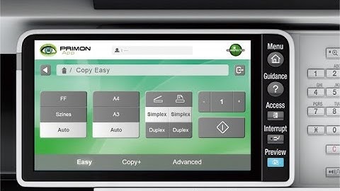 PRIMON App - MFP application (KonicaMinolta Embedded) - Magyar