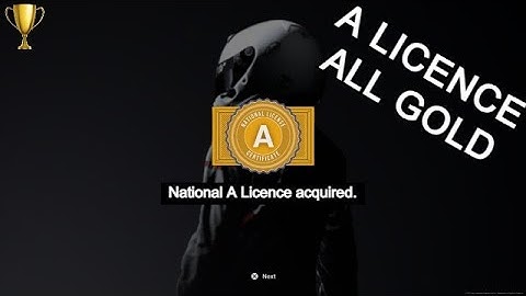 Gran Turismo 7 - National A Licence All GOLD! A-1 to A10 (Silver A-8)