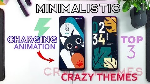 Top 3 Exclusive MiUi Themes with Minimal Look | icons,🔋Charging Animation, Lock Screen | NixAndrow