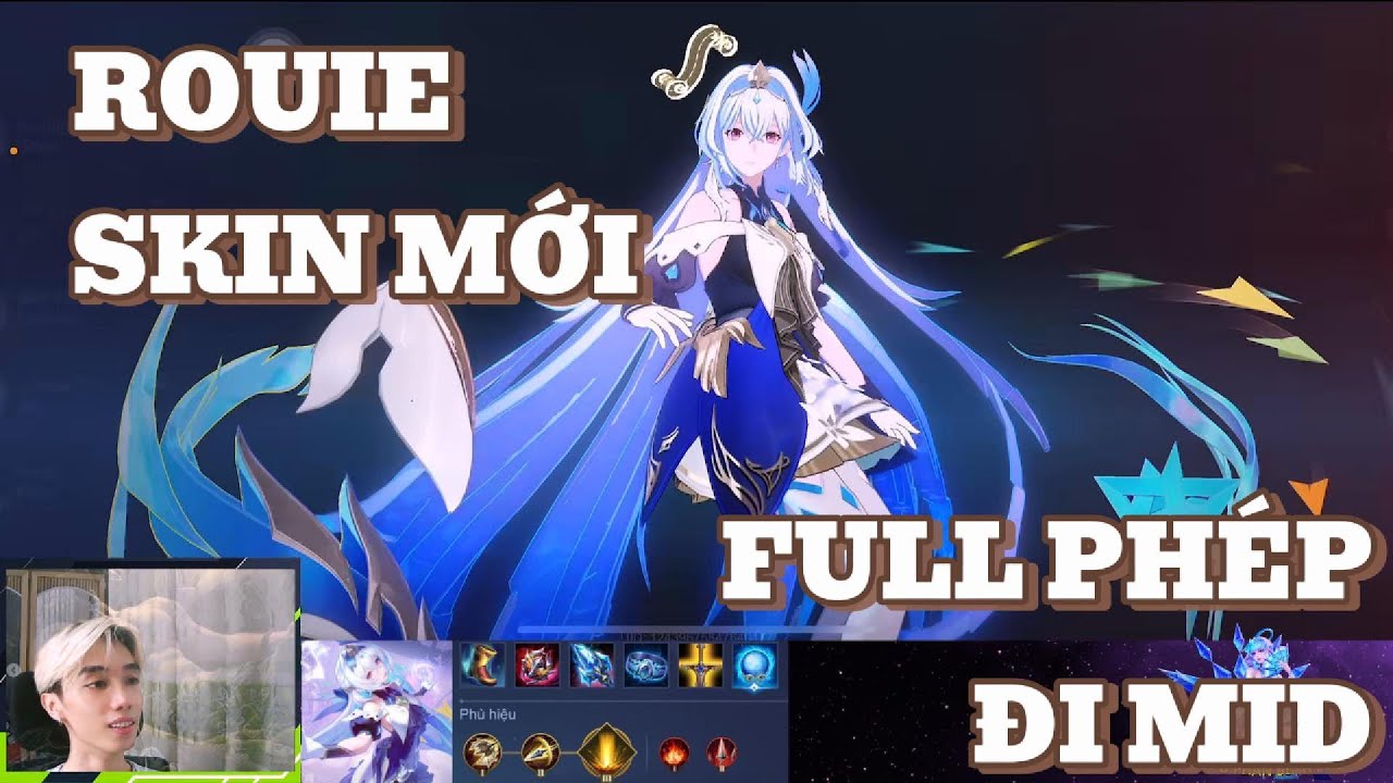 Cầm Rouie Thời Chi Kỳ Lữ Full Phép Đi Mid