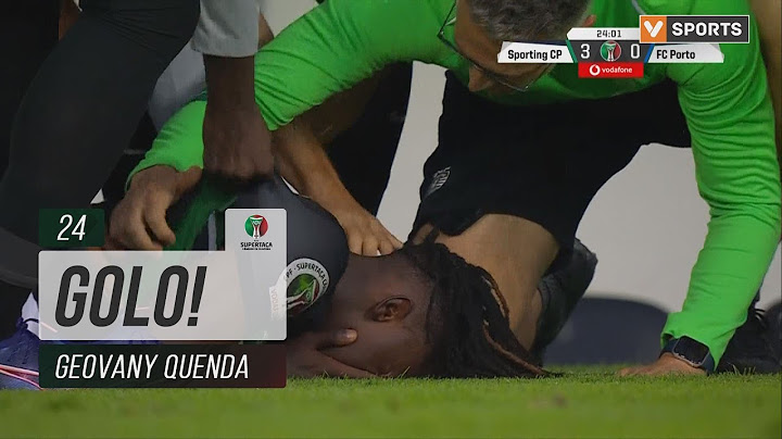 Golo Geovany Quenda: Sporting (3)-0 FC Porto (Supertaça 24/25)