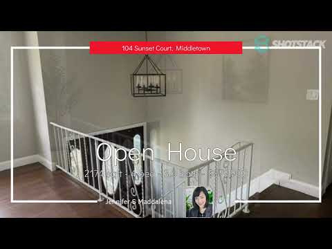 104 SUNSET COURT, Middletown, NJ home video tour