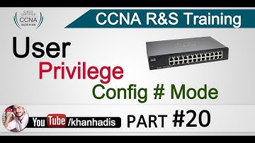 CCNA: Cisco User, Privilege & Admin Mode Urdu-Hindi Part 20