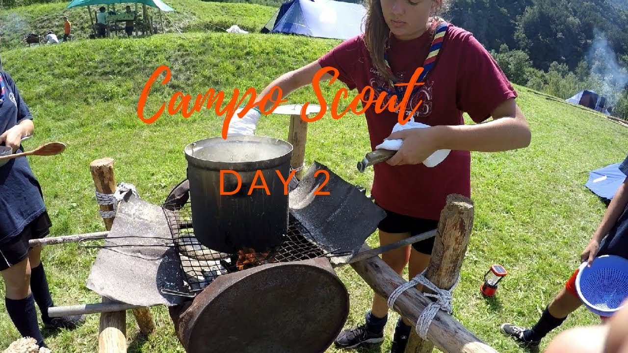 COSA SI FA AL CAMPO DI REPARTO?! - Campo scout Day2