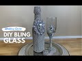 DIY Bling Wine Glass