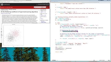Course on the Statistical Learning Theory: 12 Analythic Shattering coefficient   - Part 2