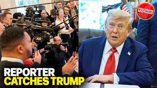 Trump Admits Huge Lie to Reporter, Panicked Aides Immediately Start Pointing Fingers