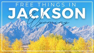 13 FREE or CHEAP things to do in Jackson, Wyoming!