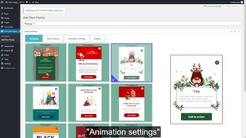 Animated Popup for Wordpress