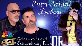 Download Lagu Putri Ariani Loneliness Cover Golden Voice Extraordinary Golden Buzzer American's Got Talent 2023 MP3 Download Lagu Putri Ariani Loneliness Cover Golden Voice Extraordinary Golden Buzzer American's Got Talent 2023 MP3