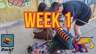 2026 FIRST Rebuilt - Build Season Week 1 Recap - Team Paradox 2102