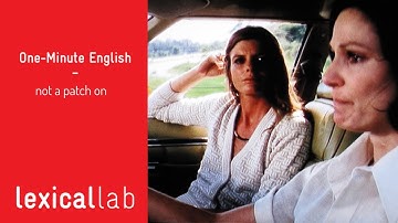 ONE-MINUTE ENGLISH not a patch on LEARN WITH LEXICAL LAB