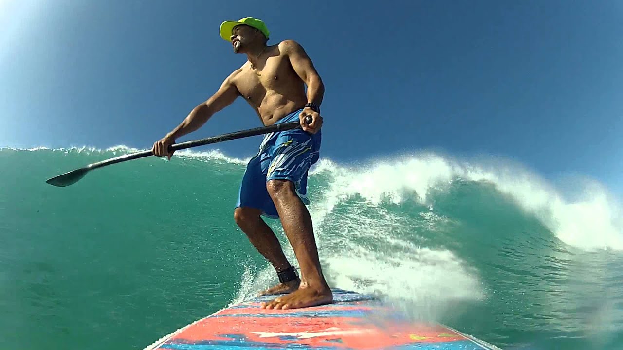 Westside sup surfing 72515 YouTube