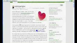 Eye-tracking of user reading www.iallenkelhet.no