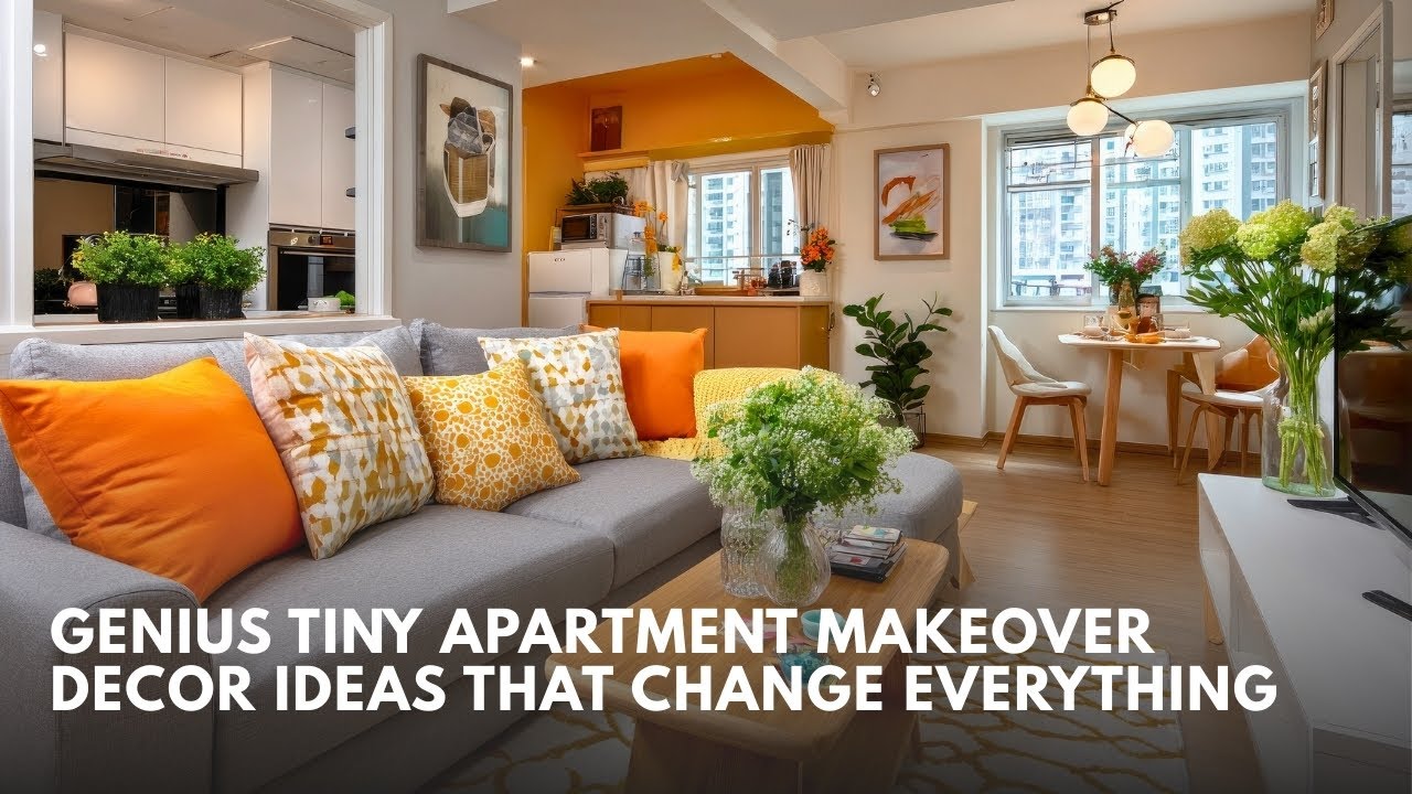 Tiny Apartment Makeover Genius Decor Ideas That Make Your Small Space ...