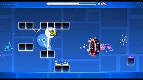 My new part in Cosmic Space by Jfux-Geometry Dash