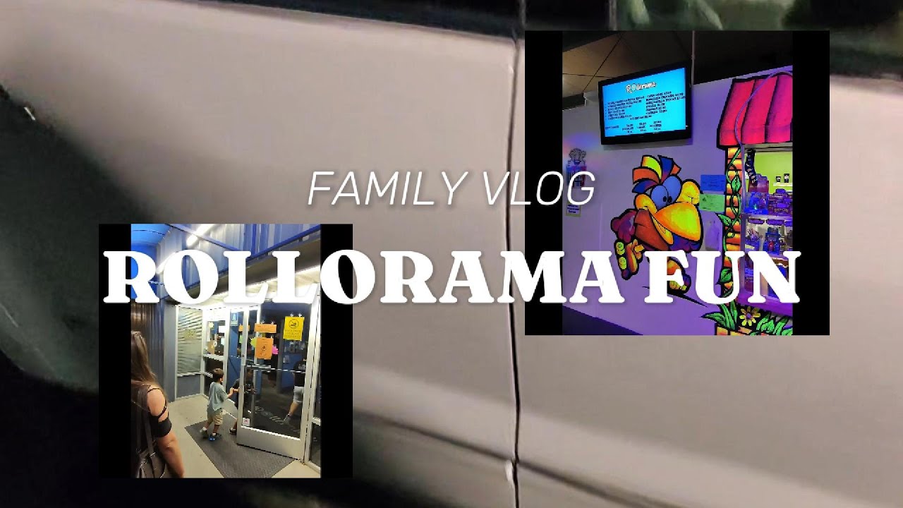 Grandson's First Trip To Rollorama, Bakersfield Ca--Vlog
