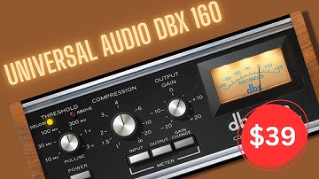 Universal Audio dbx 160 Compressor/Limiter - 80% Off - Only $39