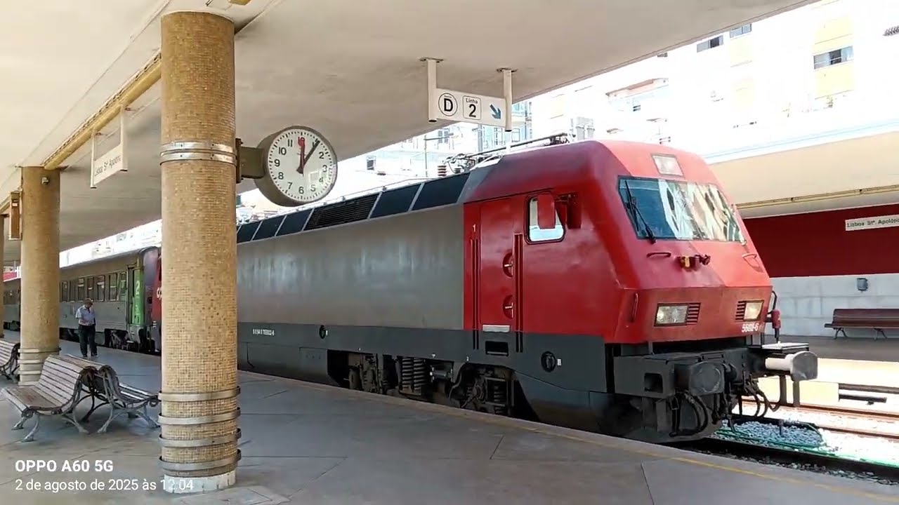 Comboios em Lisboa Santa Apólonia