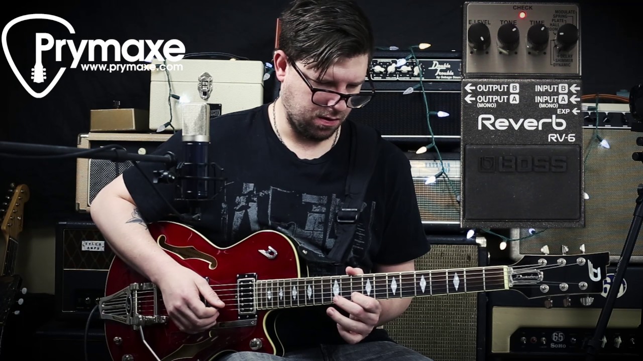 Boss RV-6 Reverb - YouTube