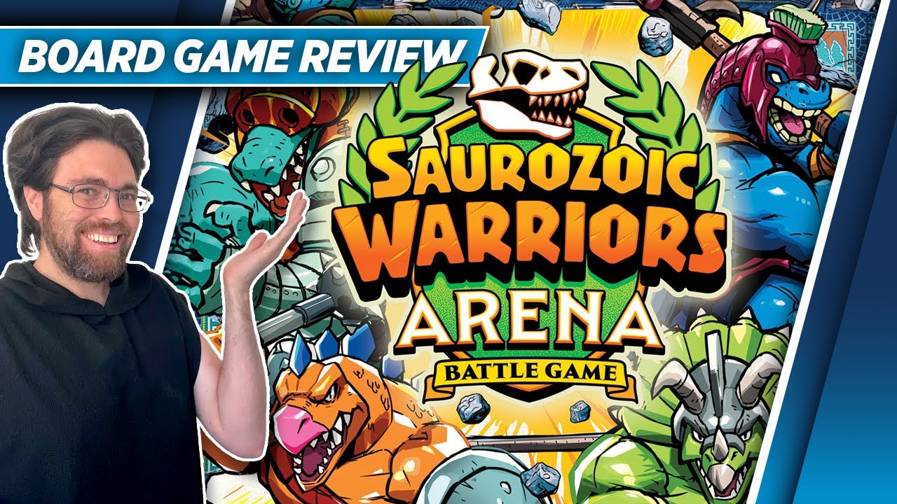 Saurozoic Warriors Arena: Battle Game - Board Game Review