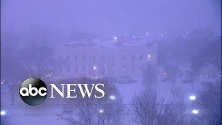 SNOW Time-lapse: The White House in a White Out