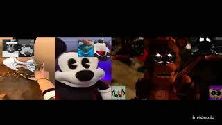 Mickey Vs Animators Hell - Sparta Megrim Remix Parison 94