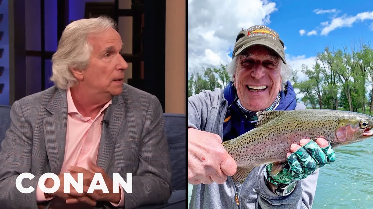 Henry Winkler Loves Fly Fishing | CONAN on TBS