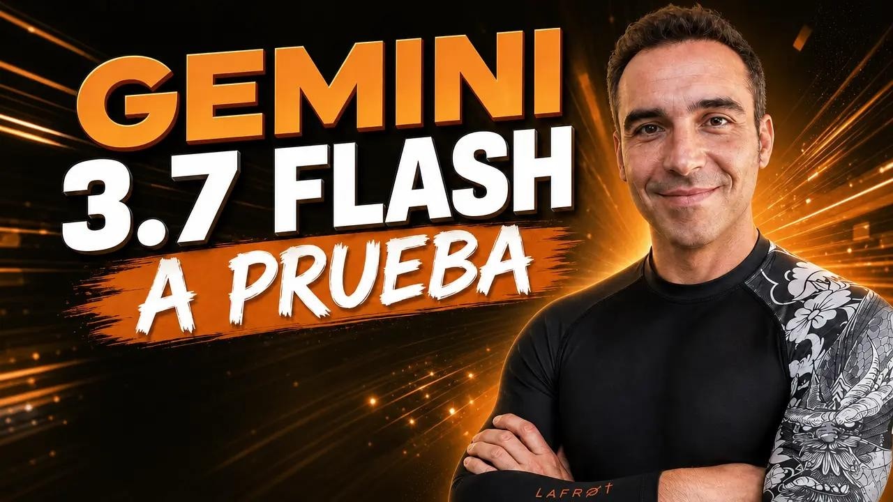 Probé Gemini 3.7 Flash con 4 pruebas complejas ¿Vale la pena? (Ep. 167)