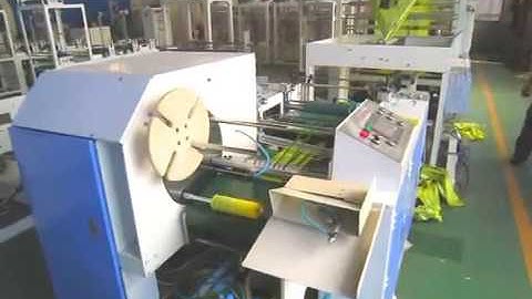 Overlap Draw Tape Bag Making Machine