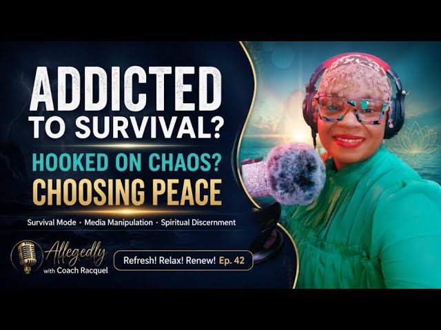 Addicted to Survival, Hooked on Chaos & Finally Choosing Peace | Allegedly #40