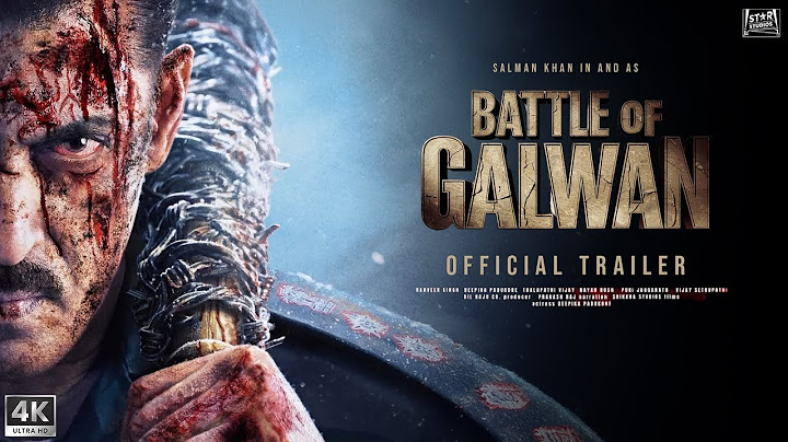 Battle of Galwan : Official Trailer 2025 | Salman Khan | Apoorva Lakhia | Teaser
