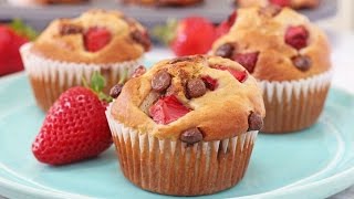 Image of Strawberry Chocolate Chip Muffins