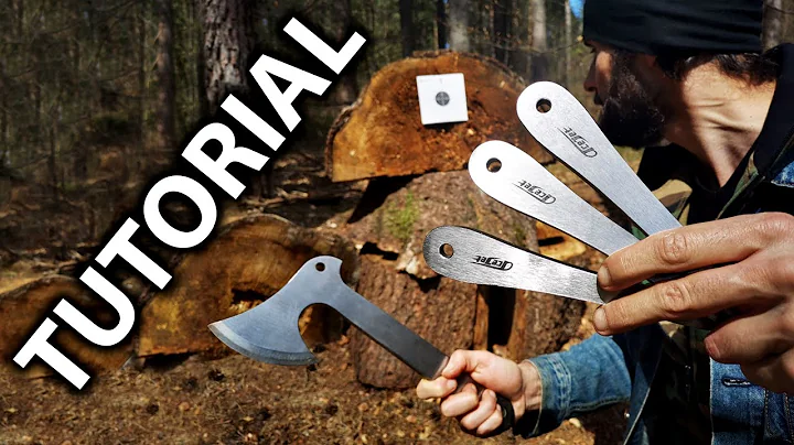 The EASIEST Knife/Axe Throwing Techniques for Beginners (With Adam Celadin/World Champion)