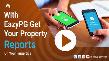 Reports and Accounting is not a task now | Download EazyPG and get Reports on your fingertips.
