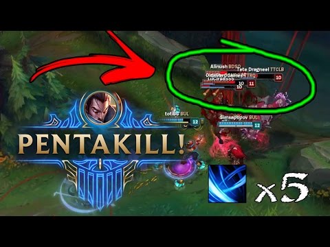 Yasuo Pentakill Montage