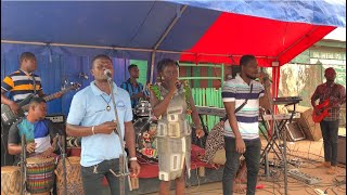 Gospel Live Music By Coastal Band Se Me Wo Tekyerema Apem , Wa Wo Me Oba By Comfort Annor