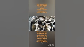 swift diesel injector work done and late starting problem solved@marshal_diesels_lakhimpurkheri