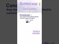 #What is conductor #electrical #viralshort