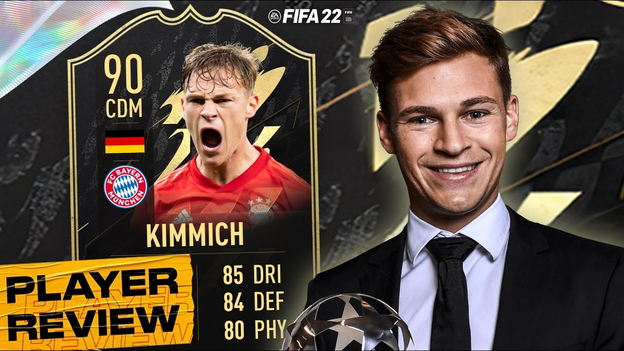 SO GOOD! 🔥 90 INFORM KIMMICH PLAYER REVIEW! (FIFA 22 ULTIMATE TEAM)